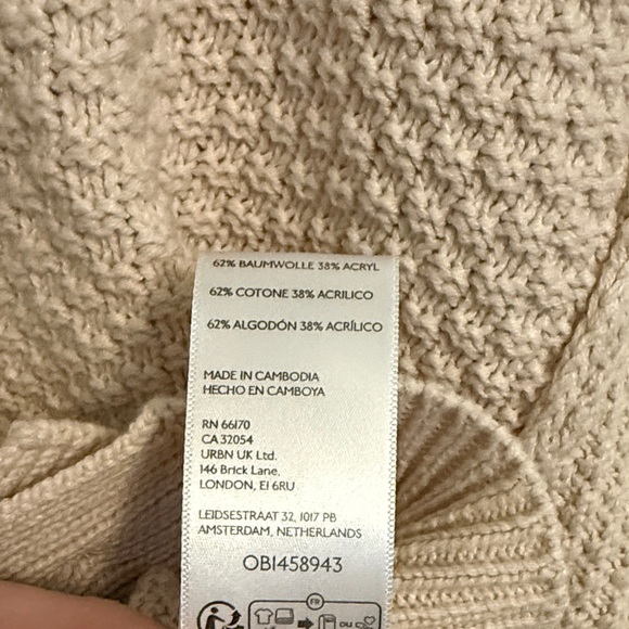 M Free People Lila Cardigan Brich - Picture 5 of 6